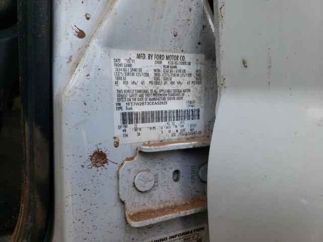 Photo 10 from auction – 2012 FORD F250 SUPER with VIN 1FT7W2BT3CEA52925