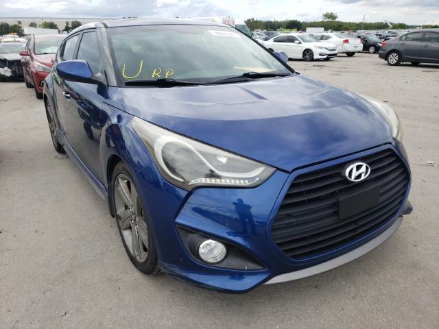 HYUNDAI VELOSTER 2015 with VIN KMHTC6AE2FU241704 - Photo from auction