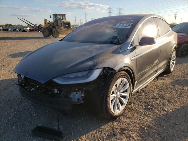 Photo 2 from auction – 2016 TESLA MODEL X with VIN 5YJXCBE21GF013007