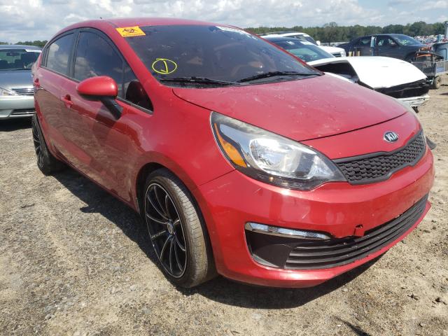 KIA RIO LX 2017 with VIN KNADM4A35H6050131 - Photo from auction