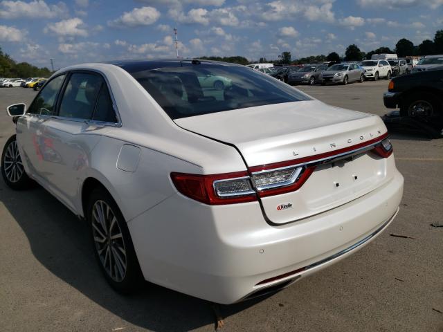 Photo 3 from auction – 2017 LINCOLN CONTINENTA with VIN 1LN6L9TK4H5630763