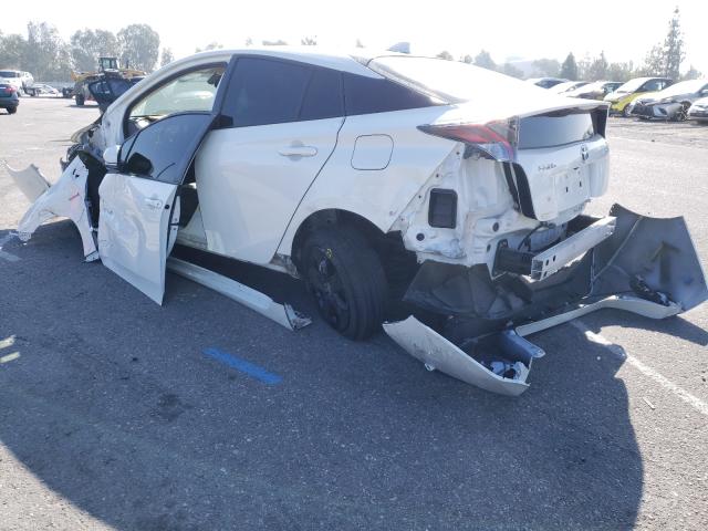 Photo 3 from auction – 2017 TOYOTA PRIUS with VIN JTDKBRFU9H3563799