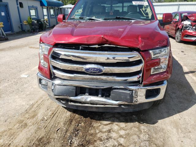 Photo 9 from auction – 2015 FORD F150 SUPER with VIN 1FTEW1EP0FFB33847