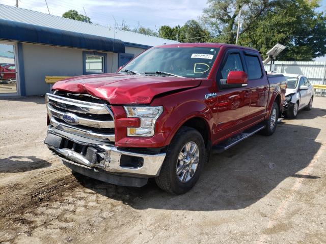 Photo 2 from auction – 2015 FORD F150 SUPER with VIN 1FTEW1EP0FFB33847