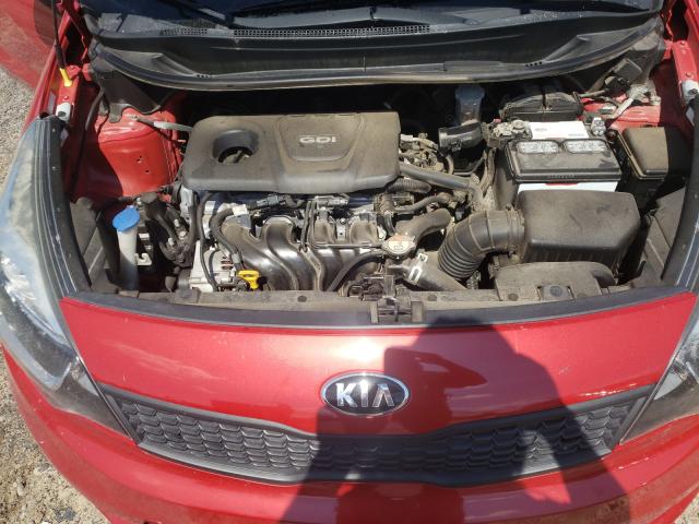 Photo 7 from auction – 2017 KIA RIO LX with VIN KNADM4A35H6050131