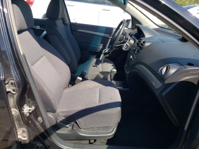 Photo 5 from auction – 2009 CHEVROLET AVEO LS with VIN KL1TD56E19B635464