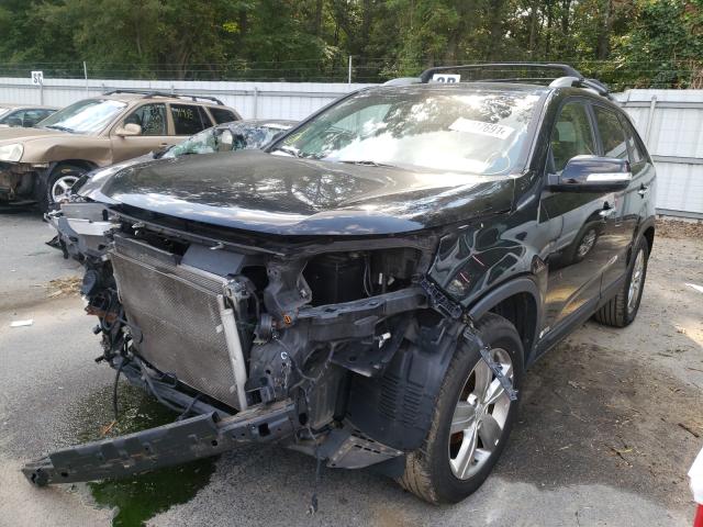 Photo 2 from auction – 2013 KIA SORENTO EX with VIN 5XYKUDA29DG378256