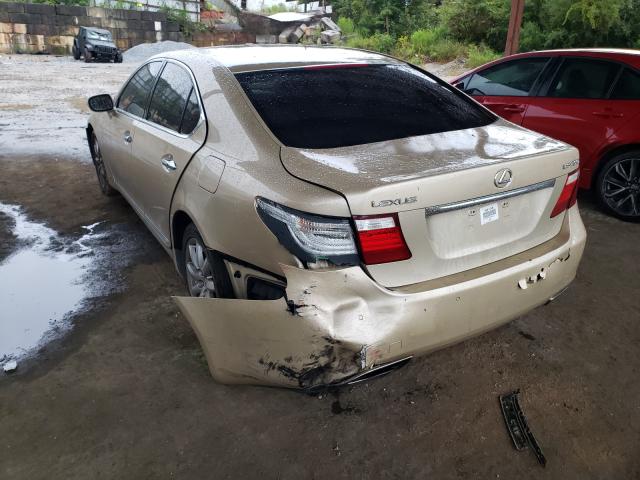 Photo 9 from auction – 2007 LEXUS LS 460 with VIN JTHBL46F975009813