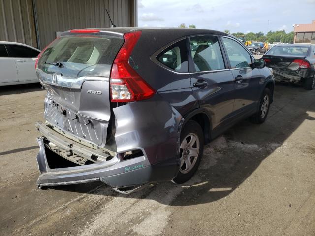 Photo 4 from auction – 2016 HONDA CR-V LX with VIN 5J6RM4H31GL133273