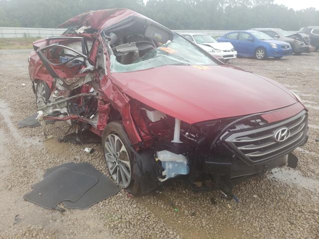 HYUNDAI SONATA SPO 2015 with VIN 5NPE34AF6FH069388 - Photo from auction