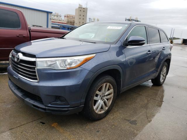 Photo 2 from auction – 2016 TOYOTA HIGHLANDER with VIN 5TDBKRFH2GS241067