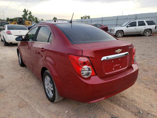 Photo 3 from auction – 2012 CHEVROLET SONIC LT with VIN 1G1JC5SH1C4108001
