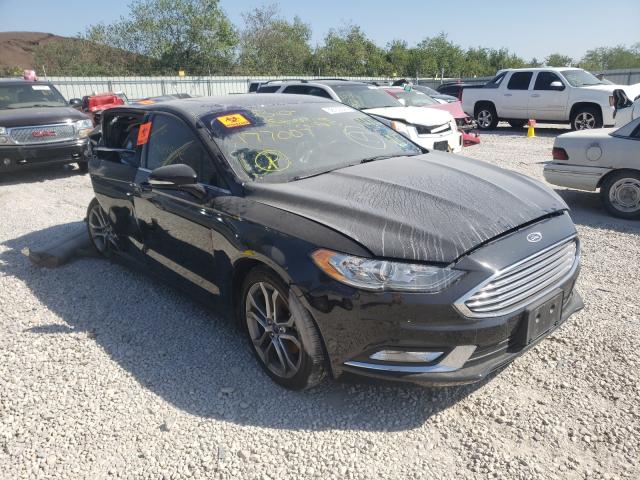 FORD FUSION SE 2017 with VIN 3FA6P0H95HR177007 - Photo from auction