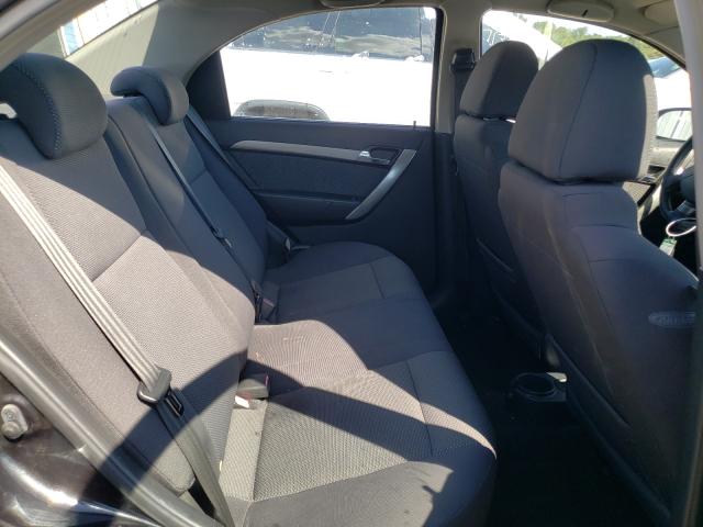 Photo 6 from auction – 2009 CHEVROLET AVEO LS with VIN KL1TD56E19B635464