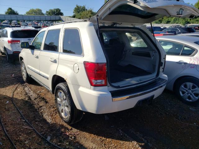 Photo 3 from auction – 2008 JEEP GRAND CHER with VIN 1J8HR58N68C231025