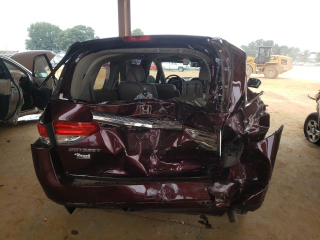 Photo 9 from auction – 2014 HONDA ODYSSEY EX with VIN 5FNRL5H61EB127109