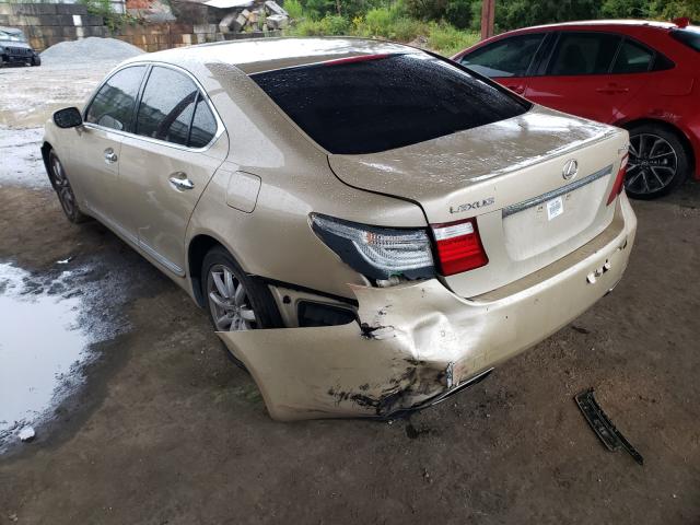 Photo 3 from auction – 2007 LEXUS LS 460 with VIN JTHBL46F975009813