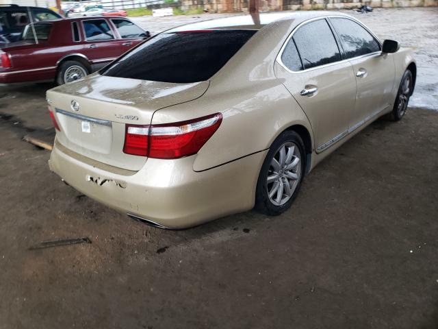 Photo 4 from auction – 2007 LEXUS LS 460 with VIN JTHBL46F975009813
