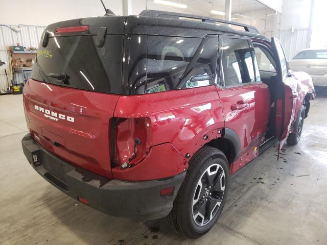 Photo 4 from auction – 2021 FORD BRONCO SPO with VIN 3FMCR9C67MRA79014