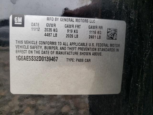 Photo 10 from auction – 2013 CADILLAC ATS PREMIU with VIN 1G6AE5S32D0139467