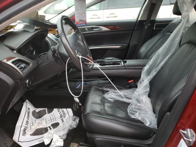 Photo 5 from auction – 2014 LINCOLN MKZ HYBRID with VIN 3LN6L2LU9ER824013