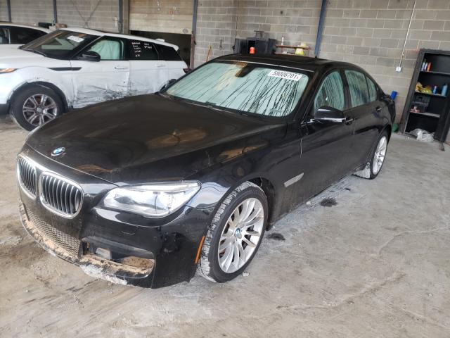 Photo 2 from auction – 2015 BMW 740 I with VIN WBAYA6C52FG273271
