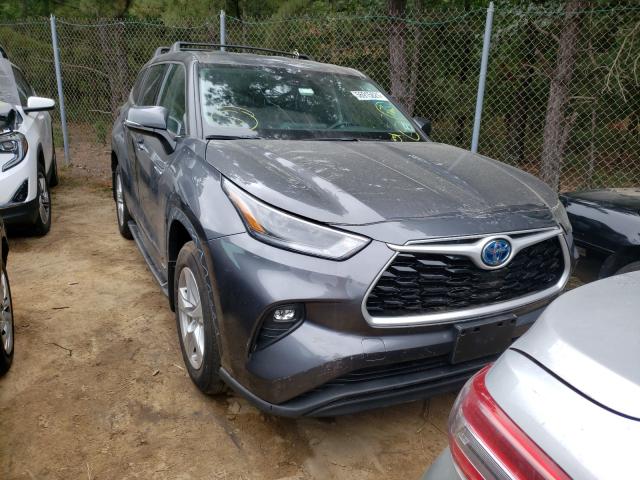 TOYOTA HIGHLANDER 2021 with VIN 5TDBBRCH9MS523724 - Photo from auction