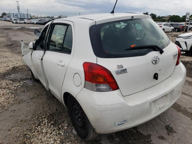 Photo 3 from auction – 2010 TOYOTA YARIS with VIN JTDKT4K33A5295663