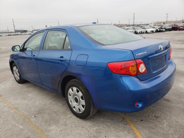 Photo 3 from auction – 2009 TOYOTA COROLLA BA with VIN JTDBL40E199078038