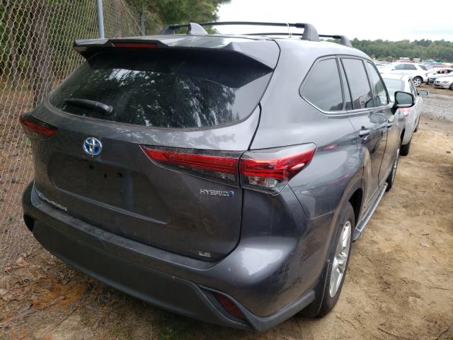 Photo 4 from auction – 2021 TOYOTA HIGHLANDER with VIN 5TDBBRCH9MS523724
