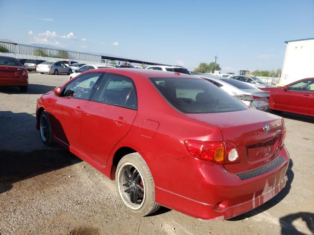 Photo 3 from auction – 2009 TOYOTA COROLLA BA with VIN 1NXBU40E39Z151190