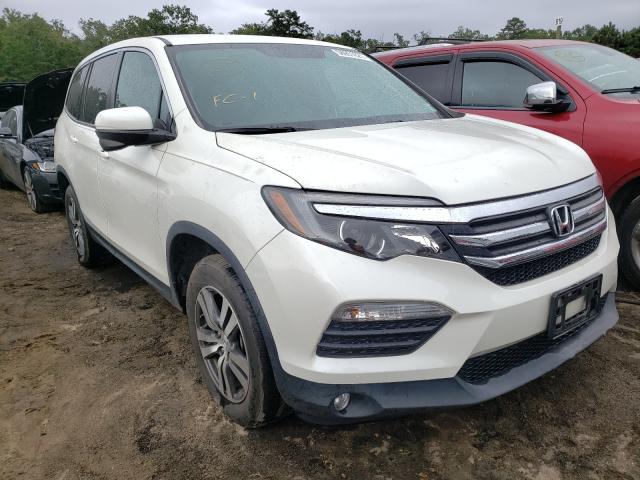HONDA PILOT EX 2018 with VIN 5FNYF6H36JB032540 - Photo from auction