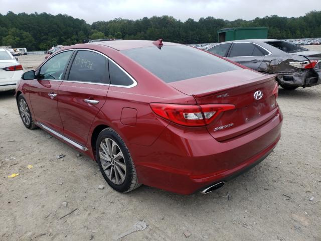 Photo 3 from auction – 2015 HYUNDAI SONATA SPO with VIN 5NPE34AF8FH233918
