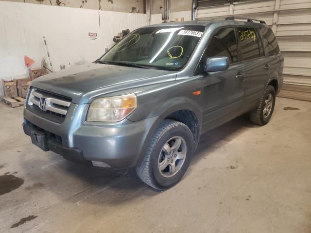 Photo 2 from auction – 2006 HONDA PILOT EX with VIN 2HKYF18626H554345