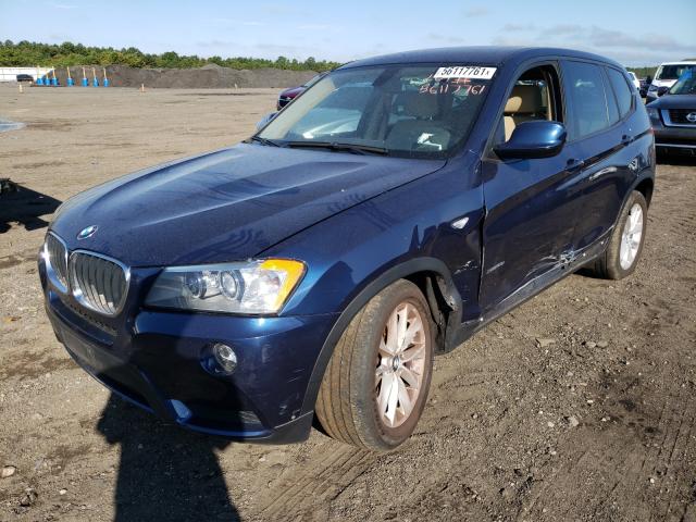 Photo 2 from auction – 2013 BMW X3 XDRIVE2 with VIN 5UXWX9C53D0A11650
