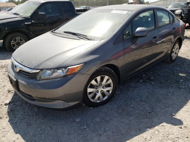 Photo 2 from auction – 2012 HONDA CIVIC LX with VIN 19XFB2F59CE097729