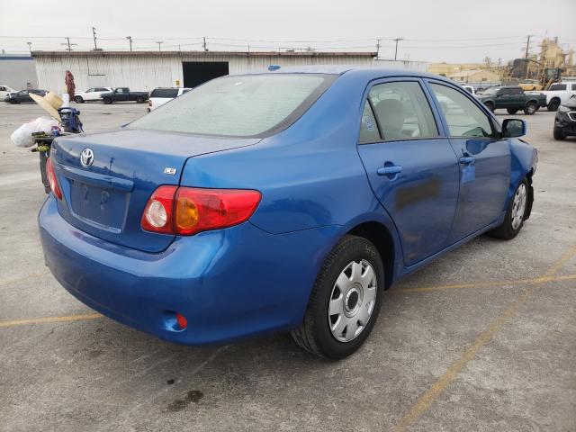 Photo 4 from auction – 2009 TOYOTA COROLLA BA with VIN JTDBL40E199078038