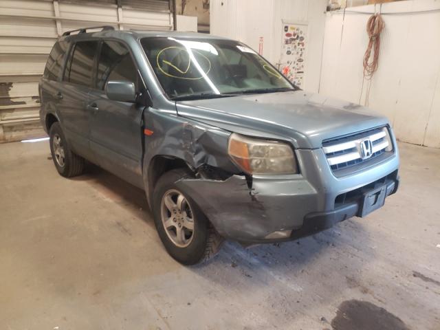 HONDA PILOT EX 2006 with VIN 2HKYF18626H554345 - Photo from auction