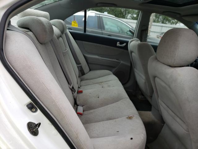 Photo 6 from auction – 2006 HYUNDAI SONATA GLS with VIN 5NPEU46F46H107464