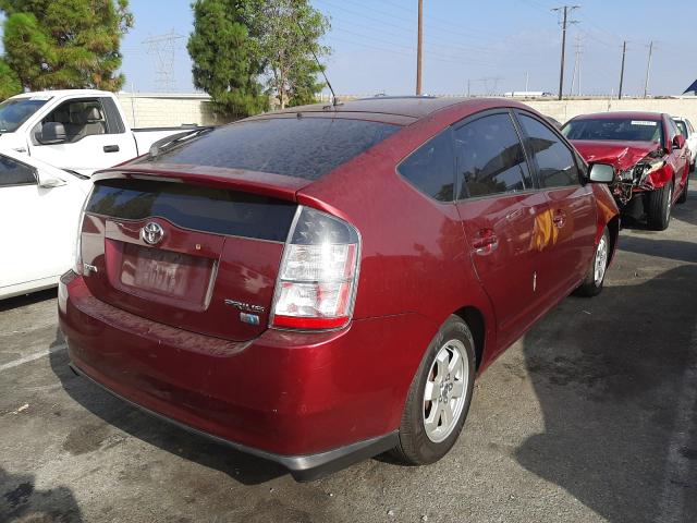 Photo 4 from auction – 2005 TOYOTA PRIUS with VIN JTDKB20U357044770
