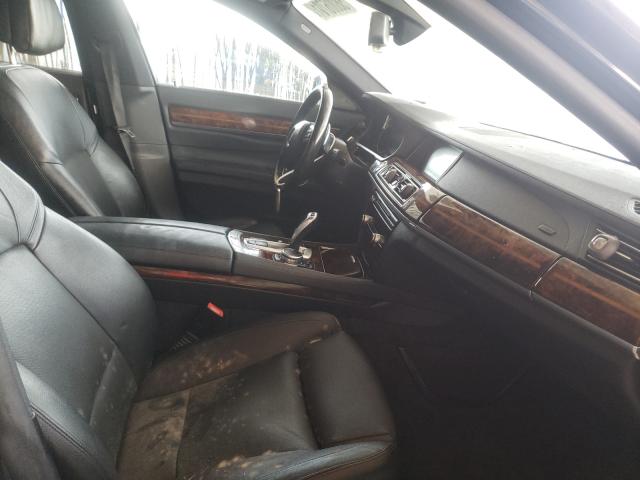 Photo 5 from auction – 2015 BMW 740 I with VIN WBAYA6C52FG273271