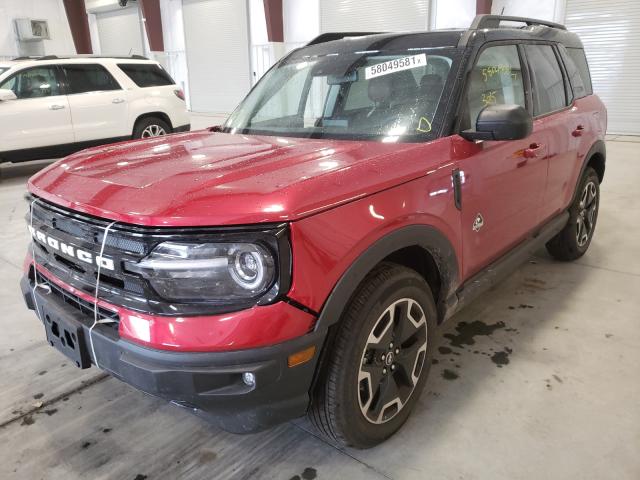 Photo 2 from auction – 2021 FORD BRONCO SPO with VIN 3FMCR9C67MRA79014