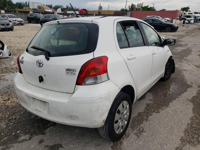 Photo 4 from auction – 2010 TOYOTA YARIS with VIN JTDKT4K33A5295663