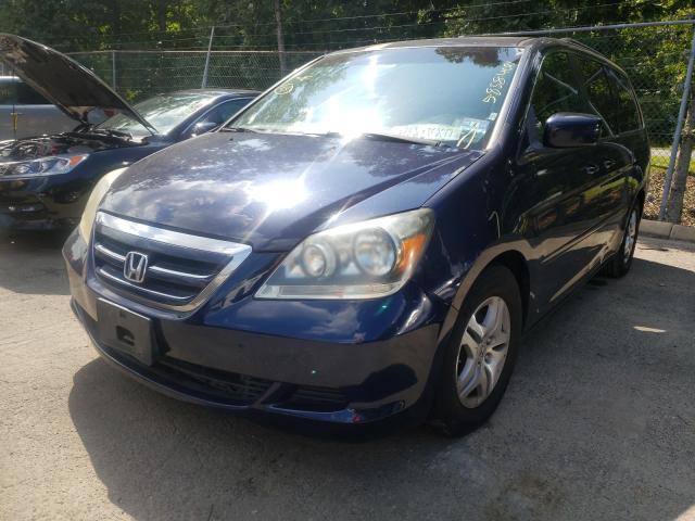 Photo 2 from auction – 2007 HONDA ODYSSEY EX with VIN 5FNRL387X7B081280