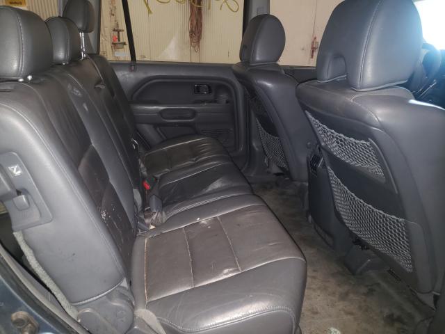 Photo 6 from auction – 2006 HONDA PILOT EX with VIN 2HKYF18626H554345