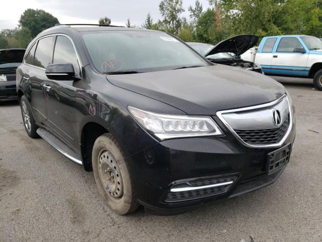ACURA MDX TECHNO 2014 with VIN 5FRYD4H48EB013799 - Photo from auction