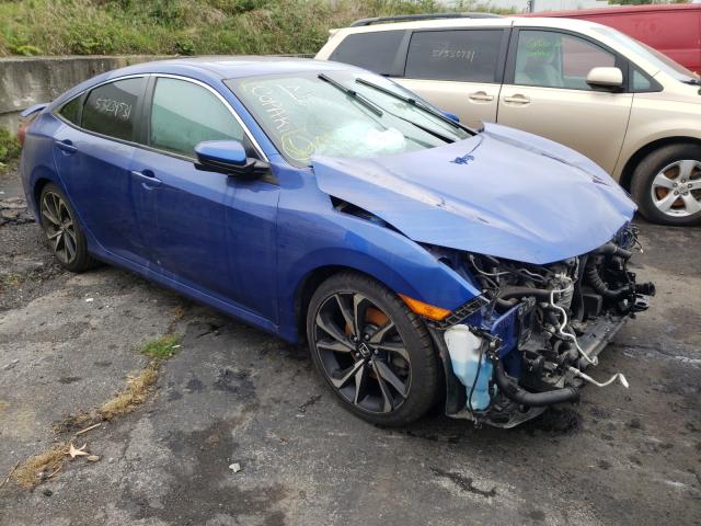 HONDA CIVIC SI 2018 with VIN 2HGFC1E52JH710365 - Photo from auction