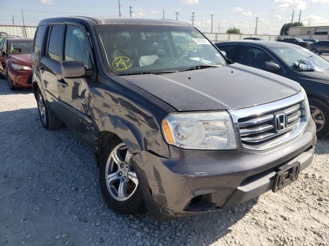 HONDA PILOT EXL 2014 with VIN 5FNYF4H5XEB023013 - Photo from auction