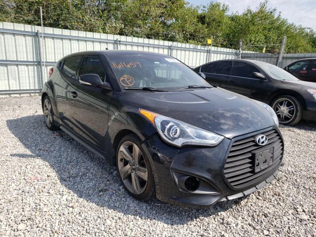 HYUNDAI VELOSTER T 2013 with VIN KMHTC6AE6DU161657 - Photo from auction