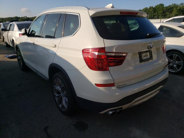 Photo 3 from auction – 2017 BMW X3 XDRIVE2 with VIN 5UXWX9C39H0W79258